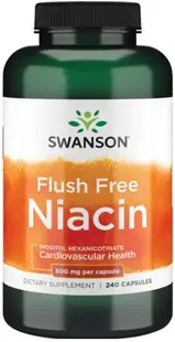 Flush Free Niacin, 500 mg, 240 capsule, Swanson