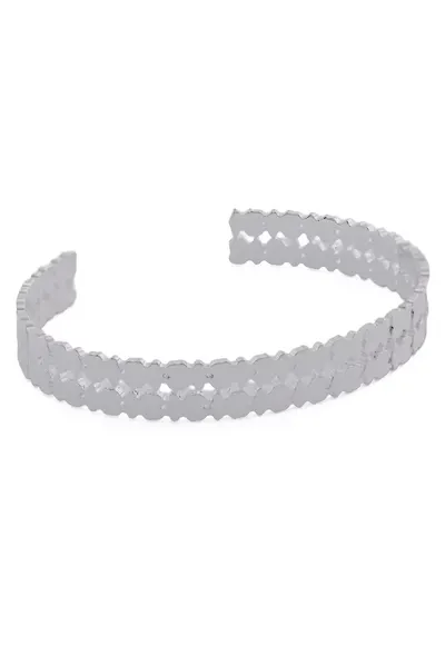 Bransoleta dama - argintiu - plastic - One Size INTL