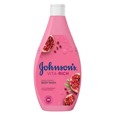 Gel de dus iluminator Vita-Rich, 400ml, Johnson&Johson