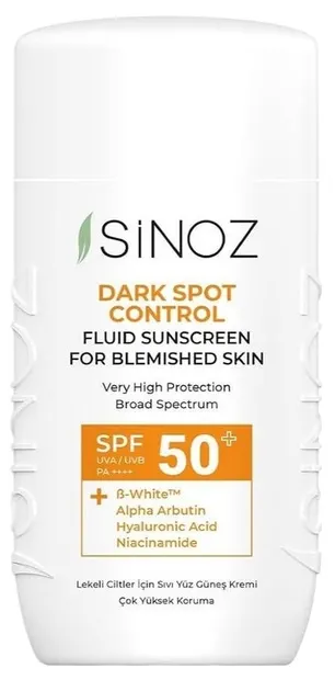Sinoz Fluid solar anti-pigmentare, SPF50+, 50 ml