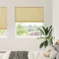 vidaXL Rulou textil Natură 150 x 220 cm Bambus