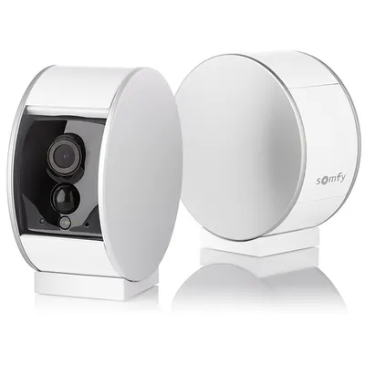 Camera de supraveghere video Somfy 2401507 Indoor Camera 2MP, LED IR, microfon, difuzor, WiFi