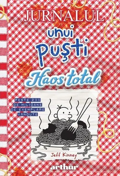 Haos total. Jurnalul unui puști (Vol. 19) - Hardcover - Jeff Kinney