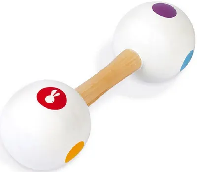 Jucarie pentru copii Janod - Maracas Confetti