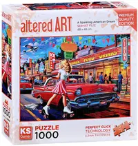 Puzzle KS Games din 1000 piese - Visul american plin de farmec
