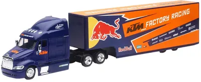 Camion metalic Newray – Red Bull KTM Factory Team Truck, 1:43, 45 cm