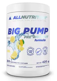 Big Pump Pre-Workout, lămâie, 420 g, AllNutrition