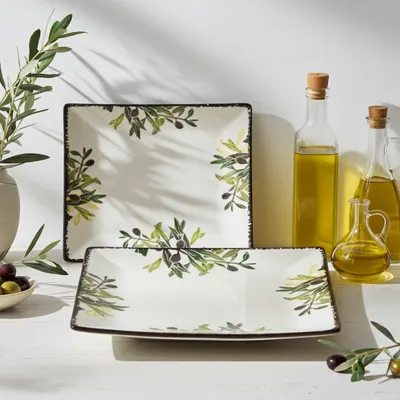 Farfurie ceramică Morello - Olive, 23.5 cm