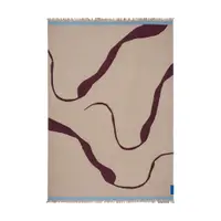 Pătură bej 130x175 cm Studio – Mette Ditmer Denmark