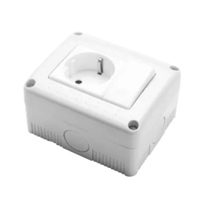 Mod Intrerupator +Priza Fara Capac AG IP20