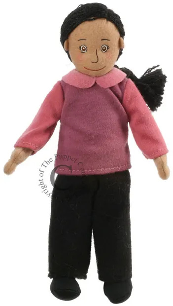 Păpușă pentru teatru de păpuși The Puppet Company - Mama, pentru deget