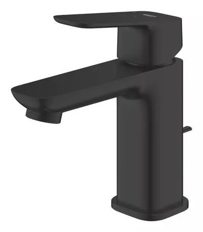 Baterie lavoar Grohe Cubeo 1017302430, marime S, 148 mm, pornire rece, ventil, Negru mat