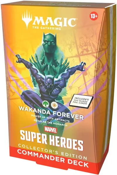 Magic The Gathering: Marvel Super Heroes Collector's Edition Commander Deck Wakanda Forever