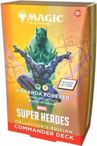 Magic The Gathering: Marvel Super Heroes Collector's Edition Commander Deck Wakanda Forever