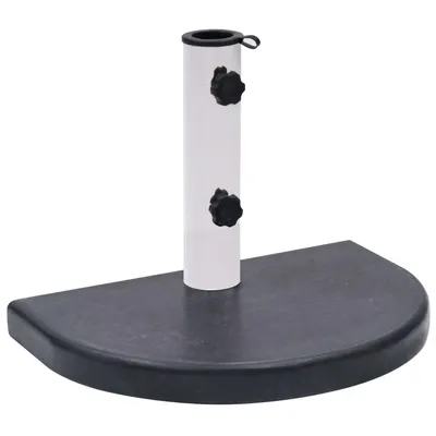 Gossi suport pentru umbrela, negru, 40x28x4 cm, granit