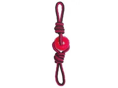 Jucarie pentru caini din sfoara, trio,TWIST M-PETS, 49 cm