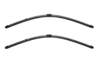 Set stergatoare parbriz VALEO SILENCIO X.TRM FLAT BLADE SET 574647, lungime 600 mm, 500 mm, fara carcasa, cu spoiler