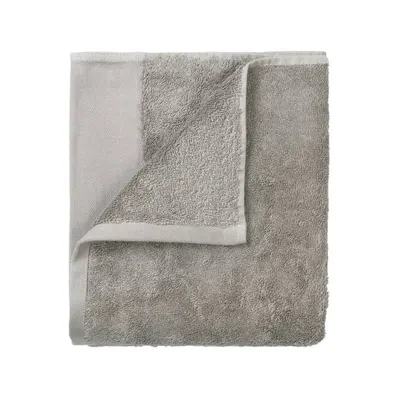Prosoape gri 2 buc. din bumbac organic din frotir 30x50 cm Riva – Blomus