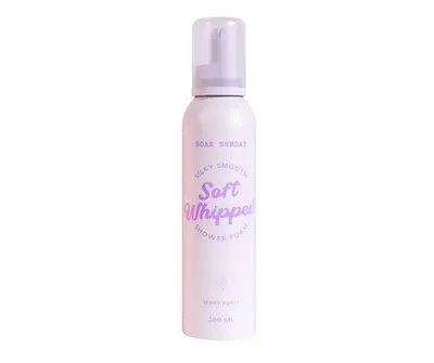 Spuma de dus cu aroma de fructe de padure Soft Whipped, 200ml, Soak Sunday