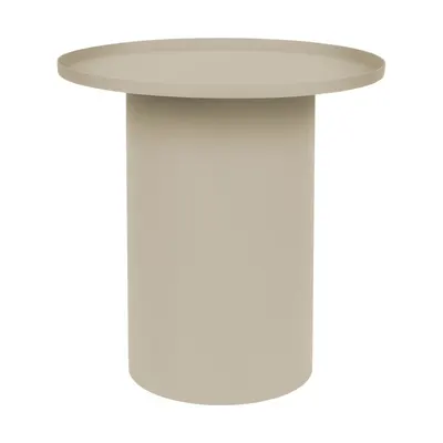 Măsuță auxiliară rotundă din metal ø 45,5 cm Sverre – White Label