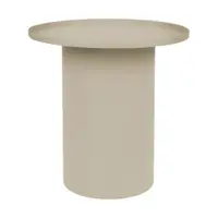 Măsuță auxiliară rotundă din metal ø 45,5 cm Sverre – White Label