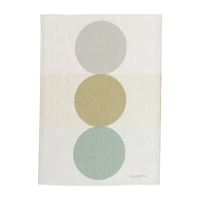 Prosop de vase din amestec de in 46x66 cm Otto Olive – Pappelina