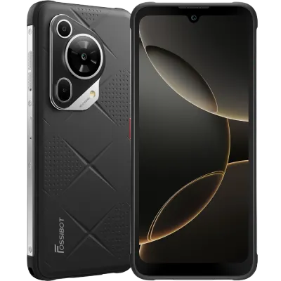 Telefon Fossibot F112 Pro, 5G, 6.88 120Hz, Dimensity 6300, 20GB RAM, 256GB, NFC, 7150mAh, Android 14, Black