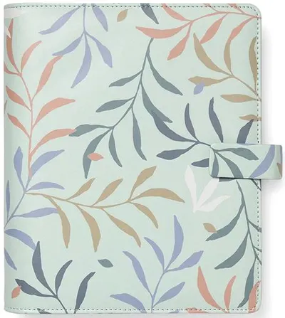 Organizator Filofax Botanical - A5, creion albastru
