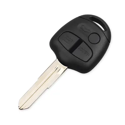 Carcasa Cheie Auto Techstar® compatibila cu Mitsubishi Lancer, Grandis, Outlander, EVO, Colt, Mirage, 3 Butoane, Lamela Stanga
