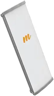 Antena Mimosa - N5-45x2, 4.9-6.4 GHz, 19 dBi, 2x2 MIMO, 45°, 2 porturi, albă