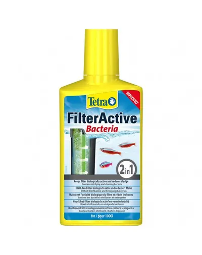 TETRA Filteractive 250 ml amestec de bacterii vii de startare si de reducere a namolului