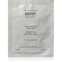 DEPOT NO. 807 RELAXING FACE MASK masca calmanta si hidratanta pentru barbati 12x13 ml