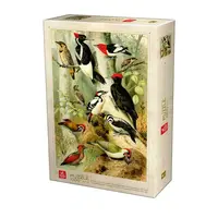 Puzzle 1000 Piese pentru Adulti, Deico, Enciclopedia, Pasari
