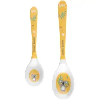 Canpol babies Exotic Animals Spoon linguriță Yellow 2 buc