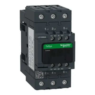 Contactor TeSys D - 3P(3 NO) - c.a.-3 - <= 440 V 65 A - 380 V c.a. bobina 50/60 Hz