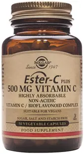 Ester-C Plus, 500 mg, 50 capsule vegetale, Solgar