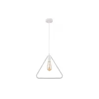 Lampa tavan - Ceiling fixture GIJA,2812, triangle, AC220-240V,50/60Hz,1*E27,max.40W,IP20,38cmx10cm ,single, white