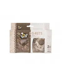 LOLO PETS Recompense caini gogosi cu aroma vanilie/ciocolata si alune cu aroma de ciocolata 2 buc. 120 g