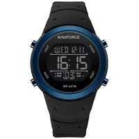 Ceas Barbatesc Naviforce 9246 Negru Albastru - Funcții Multiple, Sport, Calendar