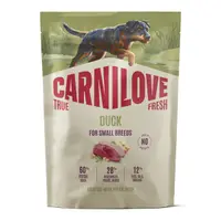 Carnilove True Fresh Dog Dry Duck Adult Small Breeds 1,5 kg