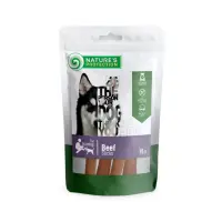 NATURES PROTECTION Sticks, XS-XL, Vită, cutie recompense câini, 75g
