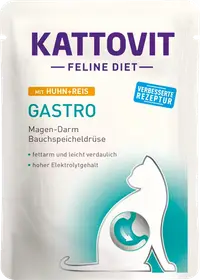 Plic Kattovit Gastro, Pui si Orez, 85 g