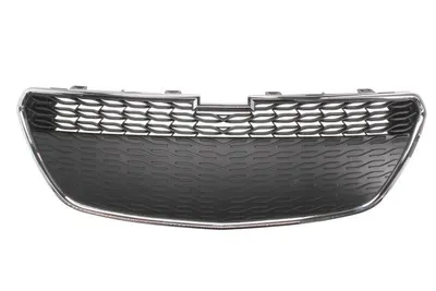 Grila radiator Inferior potrivit CHEVROLET SPARK 1.0-Electric 2010-2015 - (crom/negru)