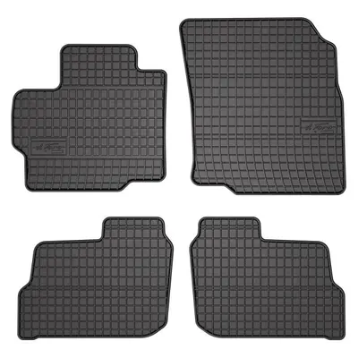 Covor podea FROGUM cauciuc, 4 buc. BASIC, fata spate, set, culoare neagra, potrivit MITSUBISHI MIRAGE SPACE STAR VI 05.12-, Liftback