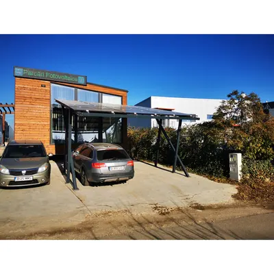 Structura Carport 6x6 - Maxim 8.25 Kw