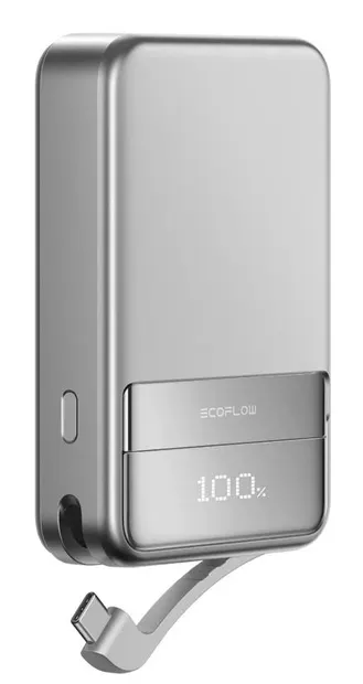 Baterie portabilă EcoFlow - Rapid 10000, 65W, argintie