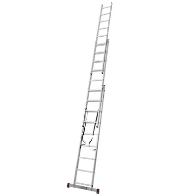 Scara multifunctionala din aluminiu Corda, 3x10 trepte