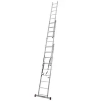 Scara multifunctionala din aluminiu Corda, 3x10 trepte