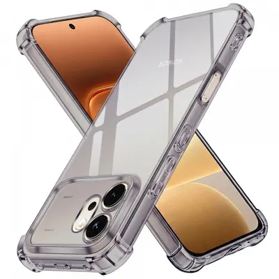 Husa pentru Honor 600, Techsuit, Shockproof Clear, Fumurie