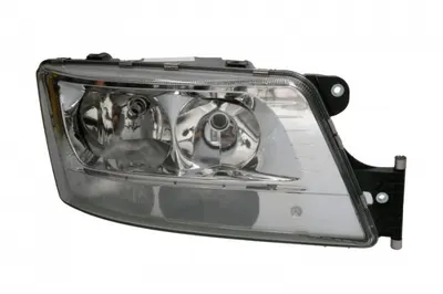 Far dreapta (2 H7 2 LED PY21W, manual, cu lumina de zi, culoare insert: crom platinat) EURO 6 potrivit MAN TGS I, TGX I 09.16-09.21